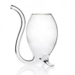 100% Chef Fat Cat Cup Glas Met Tuit 170 Ml Glas