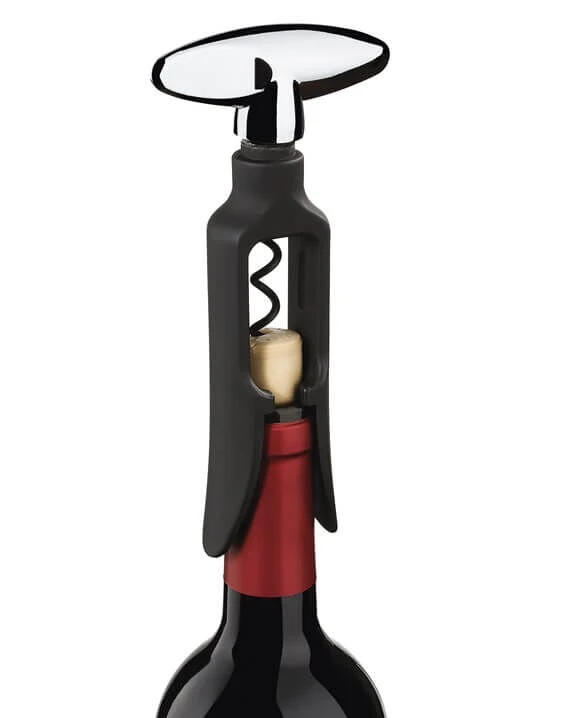 Cilio Vinum Kurkentrekker 16 Cm Kunststof / Metaal 4 Cilio Vinum Kurkentrekker 16 Cm Kunststof / Metaal - Afbeelding 2