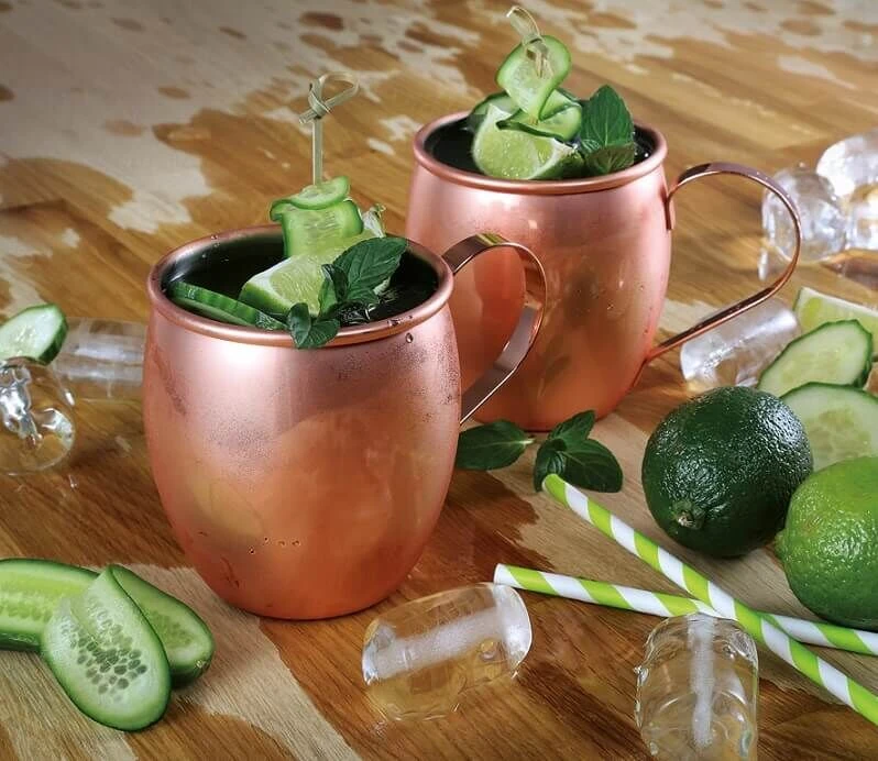 Cilio Moscow Mule Beker 500 Ml Rvs Koperkleurig 4 Cilio Moscow Mule Beker 500 Ml Rvs Koperkleurig - Afbeelding 2