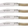 Laguiole En Aubrac Shepherd's Cross Steakmes 11,5 Cm Hoorn 4 Stuks 1 Laguiole En Aubrac Shepherd's Cross Steakmes 11,5 Cm Hoorn 4 Stuks -Bestek Verkoop Winkel 2862 41254 1