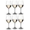 Riedel Vinum Viognier/Chardonnay Wijnglas 350 Ml Kristalglas 6 Stuks -Bestek Verkoop Winkel 741665 1 riedel vinum set of six viognier chardonnay wine glasses