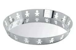 Alessi Girotondo Lage Schaal ø 21 Cm Rvs Glans