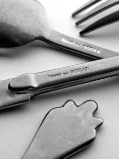 Serax Merci Mix 1-2-3 Dessertmes Antraciet Stone Wash 3 Stuks -Bestek Verkoop Winkel b0718307bs108 1