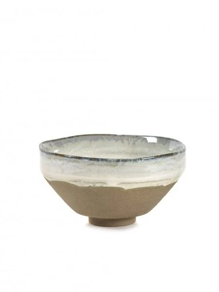 Serax Merci Meal X3 Kom No 3 Medium ø 12,5 Cm Aardewerk Gebroken Wit/bruin 3 Serax Merci Meal X3 Kom No 3 Medium ø 12,5 Cm Aardewerk Gebroken Wit/bruin