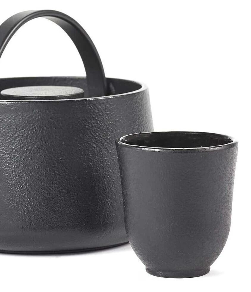 Serax INKU By Sergio Herman Kop 150 Ml Gietijzer Zwart 4 Serax INKU By Sergio Herman Kop 150 Ml Gietijzer Zwart - Afbeelding 2