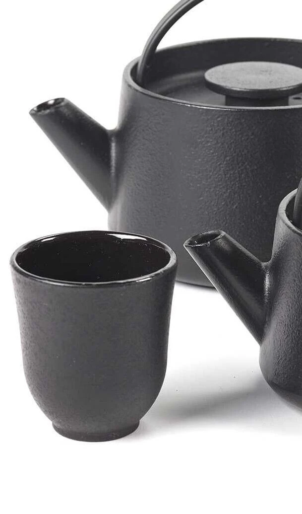 Serax INKU By Sergio Herman Kop 150 Ml Gietijzer Zwart 5 Serax INKU By Sergio Herman Kop 150 Ml Gietijzer Zwart - Afbeelding 3