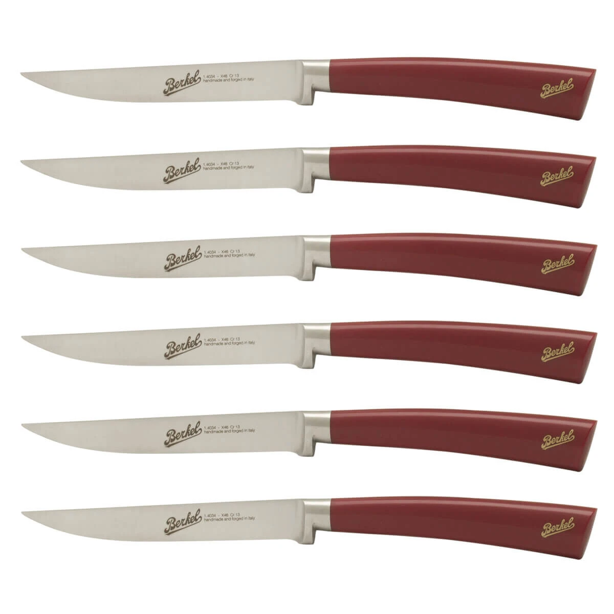 Berkel Elegance Steakmessenset Rood 6 Stuks 3 Berkel Elegance Steakmessenset Rood 6 Stuks