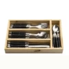 Laguiole Style De Vie Premium Line Couvert Zwart 24-delig 1 Laguiole Style De Vie Premium Line Couvert Zwart 24-delig -Bestek Verkoop Winkel cou 1