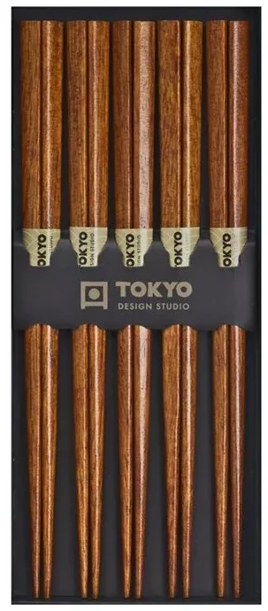 Oldenhof Eetstokjes 22,5 Cm Hout Dark Wood 5 Stuks 3 Oldenhof Eetstokjes 22,5 Cm Hout Dark Wood 5 Stuks