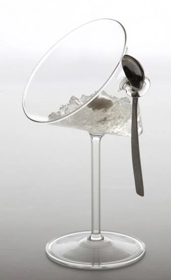 100% Chef Glas Op Voet Met Oor Glas