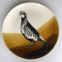 Duro Hunting Partridge Serveerschaal 38 Cm Aardewerk
