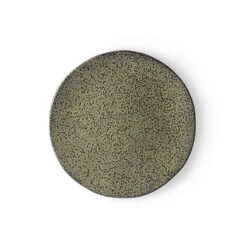 HK Living ACE6898 Gradient Side Plate ø 22,5 Cm Groen 2 Stuks