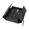Broste Copenhagen Hune Bestekcassette 4-persoons Mat Zwart 16-delig -Bestek Verkoop Winkel ks broste copenhagen hune bestekcassette 4 persoons mat zwart 16 delig