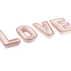 Ladelle Letters Love Schalenset Porselein 4-delig -Bestek Verkoop Winkel lov 1