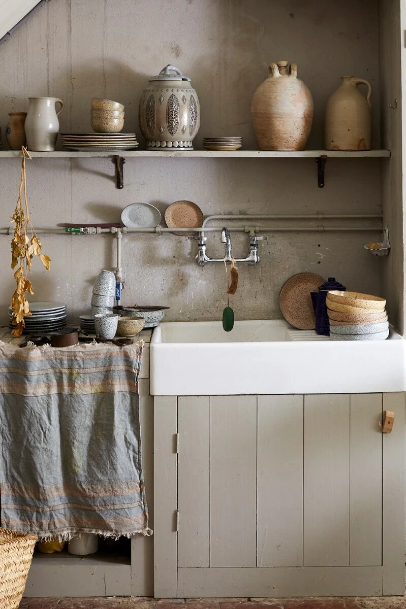 HK Living ACE7035 Gradient Diep Bord ø 21,5 Cm Crèmekleurig 2 Stuks 6 HK Living ACE7035 Gradient Diep Bord ø 21,5 Cm Crèmekleurig 2 Stuks - Afbeelding 4