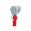 Ototo Phil Wijnstop Silicone Rood/wit -Bestek Verkoop Winkel ototo phil wijnstop silicone rood wit 1 1