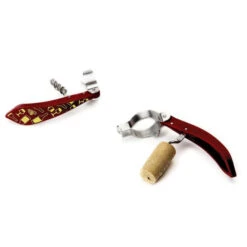Peleg Bottle Tie Kurkentrekker Wijnglazenpatroon 11,5 Cm Rvs Rood -Bestek Verkoop Winkel peleg bottle tie kurkentrekker wijnglazenpatroon 11 5 cm rvs rood54