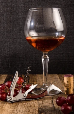 Laguiole Style De Vie Luxury Line Kurkentrekker Rozenhout -Bestek Verkoop Winkel roos2 1