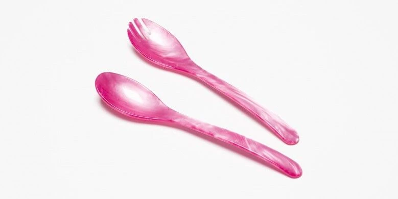 G. F. Heim Söhne Saladecouvert 29,5 Cm Kunststof Roze 3 G. F. Heim Söhne Saladecouvert 29,5 Cm Kunststof Roze