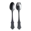 Sabre Old Fashion Slacouvert Kunststof Dark Grey 2-delig 1 Sabre Old Fashion Slacouvert Kunststof Dark Grey 2-delig -Bestek Verkoop Winkel salad set 2 pcs old fashion dark grey ga hd