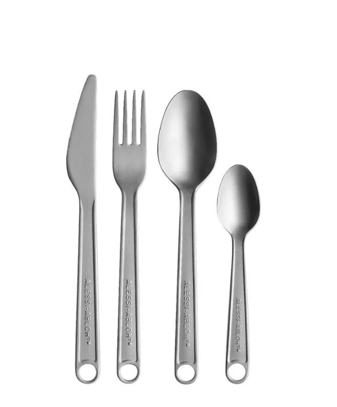 Alessi VA02S4 Conversational Objects Bestekset 1-persoons Rvs 4-delig 3 Alessi VA02S4 Conversational Objects Bestekset 1-persoons Rvs 4-delig