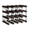 Traditional Wine Rack Co. Wijnrek Voor 16 Flessen 42 X 32,4 Cm Verbrande Eik Bruin 2 Traditional Wine Rack Co. Wijnrek Voor 16 Flessen 42 X 32,4 Cm Verbrande Eik Bruin -Bestek Verkoop Winkel wijnrek voor 16 flessen donkere eik
